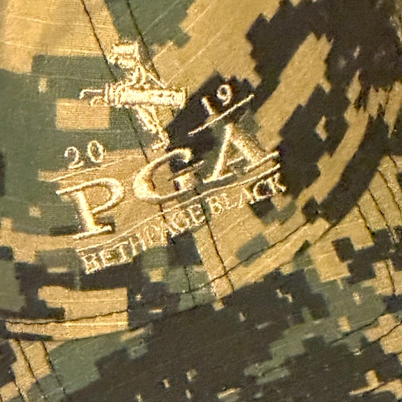 PGA Bethpage Black Camo Cap - Picture 1 of 2
